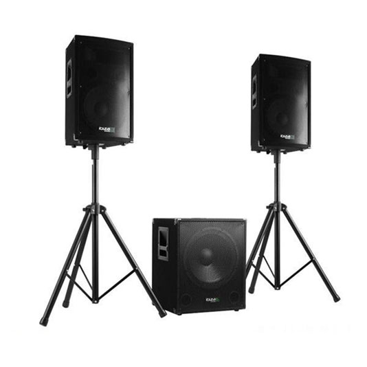 IBIZA SOUND ΕΝΕΡΓΟ SUBWOOFER PA 800W 15" & ΔΟΡΥΦΟΡΟΥΣ DIBEISI